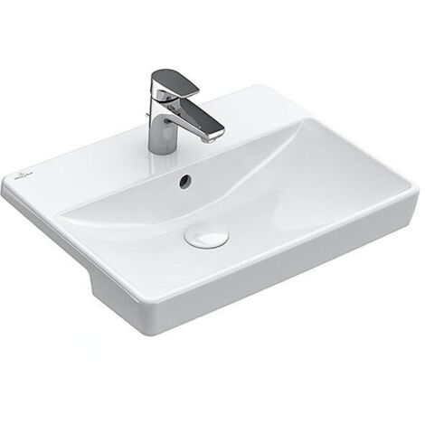 Villeroy & Boch Avento lavabo en saillie, 1 trou pour robinet, (1/3)