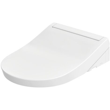 Abattant de WC japonais lavant avec lavage à eau chaude et séchage à air chaud – Télécommande sans fil – Dimensions 48.5 x 39.5 cm – Toto