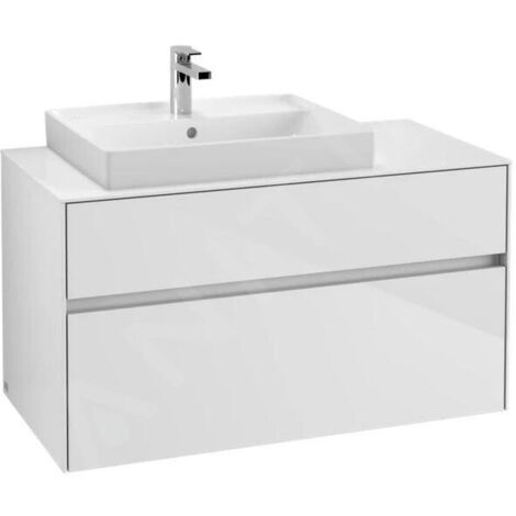 Villeroy & Boch Collaro Meuble sous-lavabo, suspendu, 2 tiroirs, (1/5)