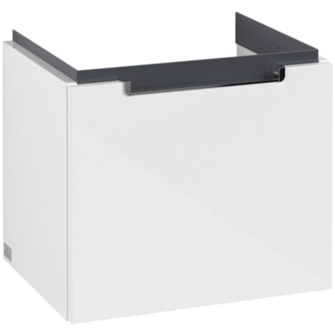 Villeroy & Boch Subway 2.0 meuble sous lavabo, 1 tiroir, lavabo (1/2)
