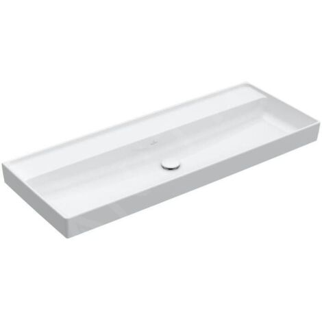 Villeroy & Boch Collaro lavabo armoire, sans trou pour robinet, (1/4)