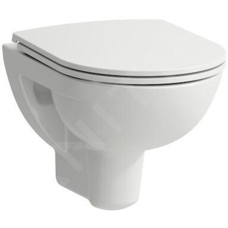 LAUFEN Pro WC suspendu, rinçage profond, sans rebord, (1/4)