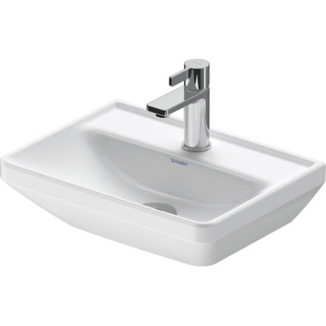 Duravit D-Neo lave-mains, 450x335mm, 1 trou pour robinet, sans