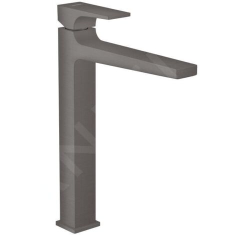 Hansgrohe Metropol - Mitigeur de lavabo avec bonde Push-Open, noir chromé brossé 32512340