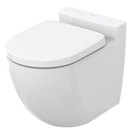 TOTO NC WC, dos-à-mur, au sol, rinceur profond, sortie
