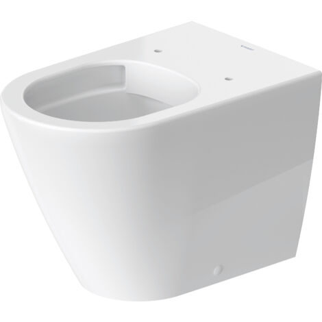 Duravit D-Neo - WC à poser, sortie arrière, Rimless, blanc 2003090000