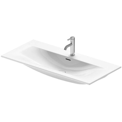 Duravit Lave-mains Viu 234410, 1030 mm, avec trop-plein, avec (1/3)