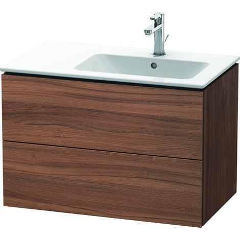 Duravit L-Cube Meuble sous-lavabo suspendu, 2 tiroirs, vasque à (1/5)