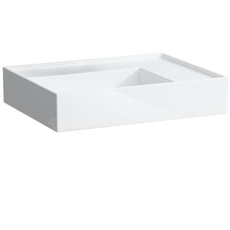 LAUFEN Kartell lavabo, sans trou pour robinet, sans trop-plein, (1/4)