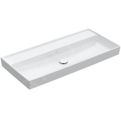 Villeroy & Boch Collaro lavabo armoire, sans trou pour robinet, (1/4)