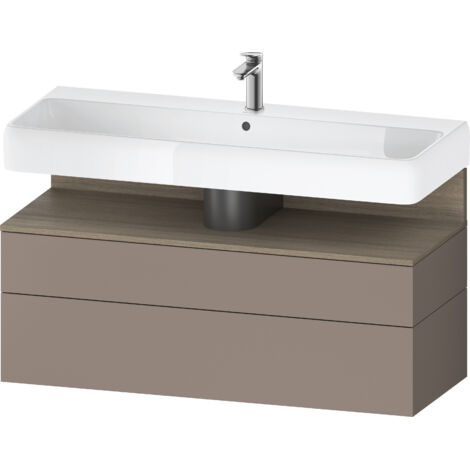 Duravit Collection One bâti-support pour lavabo, 1 tiroir et 1 (1/2)