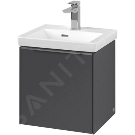 Villeroy & Boch Subway 3.0 armoire sous lavabo, 1 porte butée à (1/4)