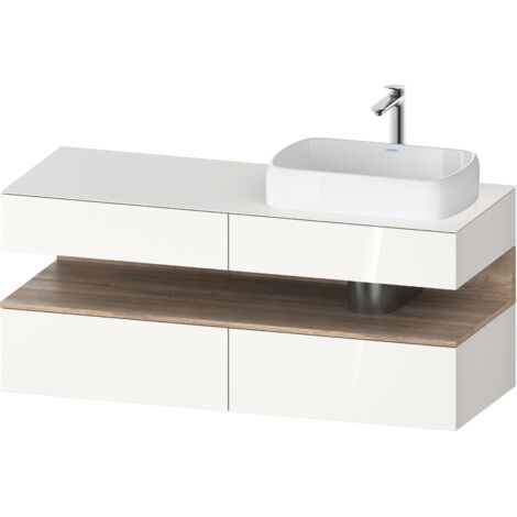 Duravit Collection One Meuble sous-vasque sur console, 2 tiroirs, (1/2)