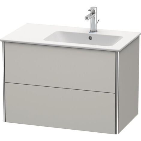DURAVIT XS417700707 Meuble sous-plan XSquare, 2 tiroirs, pour ME (1/3)