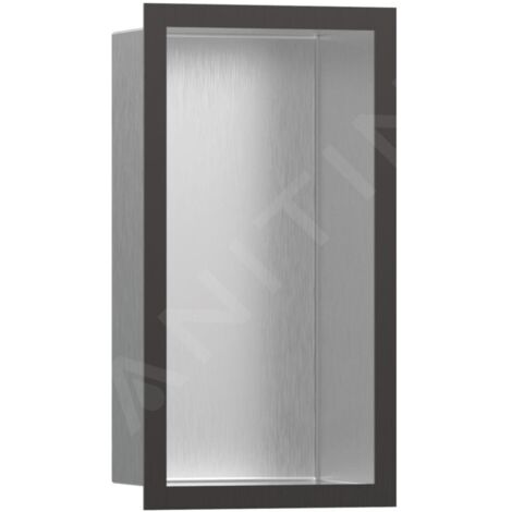 hansgrohe XtraStoris Individual niche murale en acier inoxydable