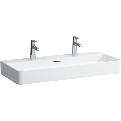 LAUFEN VAL lavabo à poser 950x420mm, 2 trous de robinetterie, (1/5)