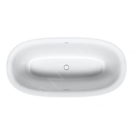 Duravit White Tulip Baignoire en pose libre ovale, 2 pentes de (1/5)