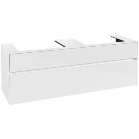 Villeroy & Boch Collaro Meuble sous-lavabo, pour 2 lavabos, (1/2)