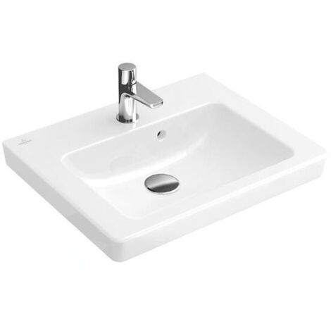 Villeroy & Boch Subway 2.0 lave-mains, rectangulaire, 1 trou pour (1/3)