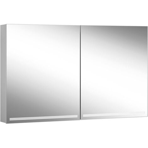 Schneider GRACE LED Armoire de toilette, 2 portes 60/60cm, (1/3)