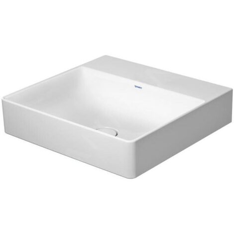 Duravit DuraSquare lavabo pour meuble, 50x47cm, sans trou pour (1/3)