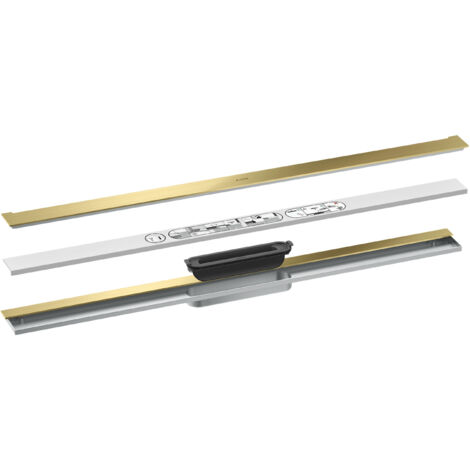 hansgrohe AXOR Drain Set de finition rigole, 900mm pour montage (1/2)