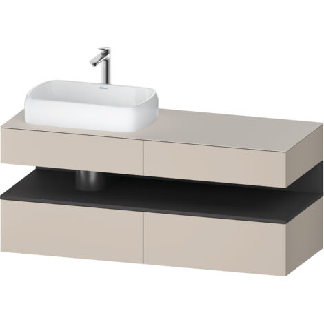 Duravit Collection One Meuble sous-vasque en console, 2 tiroirs, (1/2)