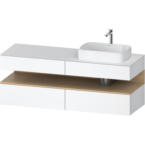 Duravit Collection One Meuble sous-vasque sur console, 2 tiroirs, (1/2)