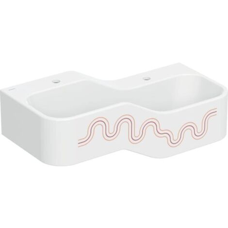 Geberit Bambini jeu et lavabo, L:90cm, 2 places de lavage, bassin