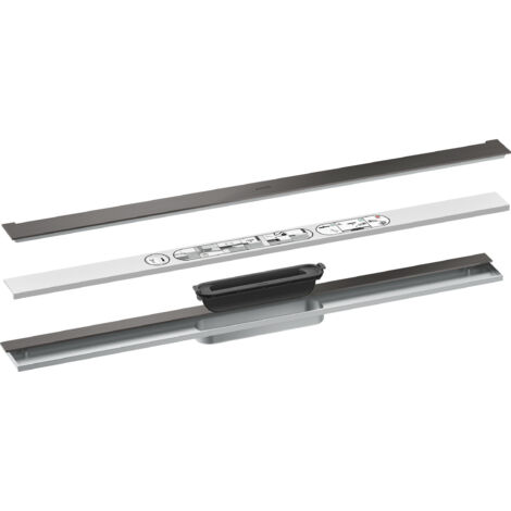 hansgrohe AXOR Drain Set de finition caniveau, 800mm pour montage (1/2)