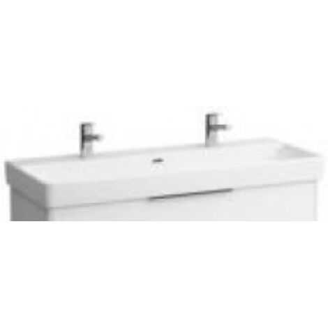 LAUFEN PRO S lavabo, 2 trous pour robinets, avec trop-plein, (1/5)