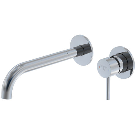 Steinberg 100 - Mitigeur de lavabo encastré, installation 2 trous, chrome 100 1824 3 (1/5)