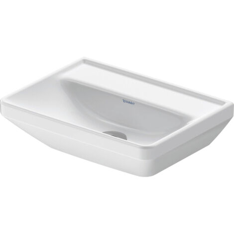 Duravit D-Neo lave-mains, 450x335mm, sans trou pour robinet, sans