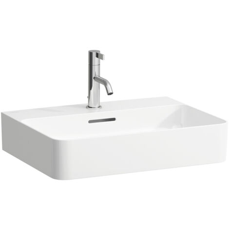 LAUFEN VAL lavabo, encastré, 3 trous pour robinet, avec (1/5)