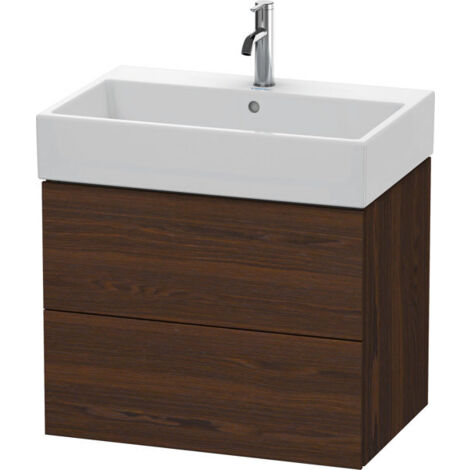 Duravit L-Cube Meuble sous-lavabo suspendu, 2 tiroirs, 68,4 x (1/5)