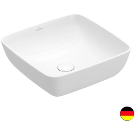 Villeroy & Boch Artis, lavabo à poser, carré, sans trop-plein,