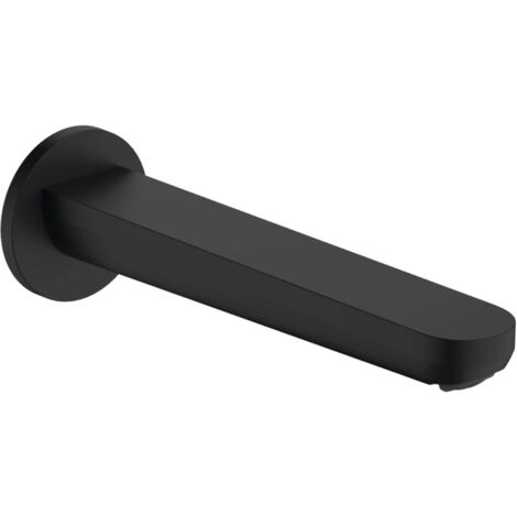 Hansgrohe Rebris S - Bec déverseur pour baignoire, noir mat 72430670