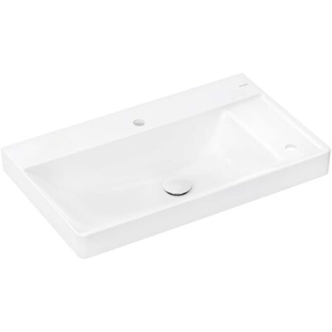 hansgrohe Xelu Q lavabo, 2 trous pour robinet, avec tablette, (1/5)