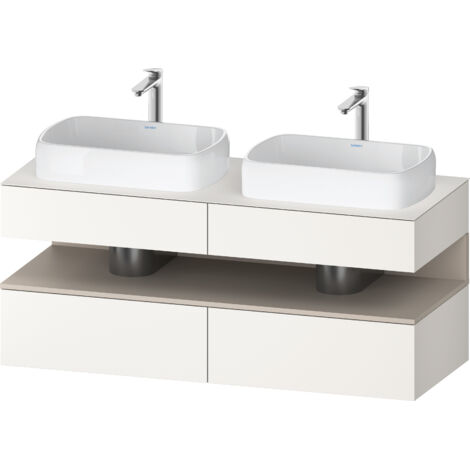 Duravit Collection One Meuble sous-vasque sur console, 2 tiroirs, (1/2)