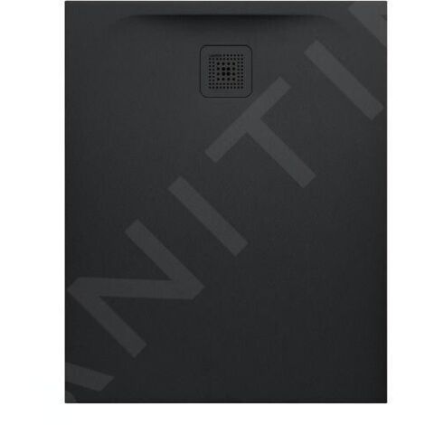 Laufen Pro - Receveur de douche 1000x800 mm, noir mat H2109510800001