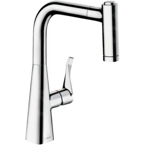 hansgrohe Metris M71 Mitigeur monocommandé pour cuisine 220, éco,