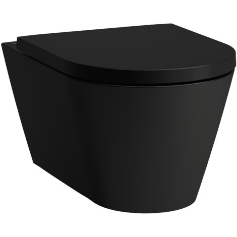LAUFEN Kartell WC suspendu, chasse deau basse, avec Silent Flush
