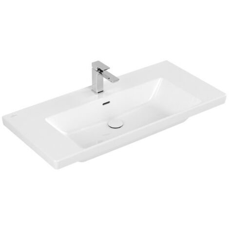 Vasque à poser Villeroy & Boch Subway 3.0, 1 trou pour robinet, (1/5)