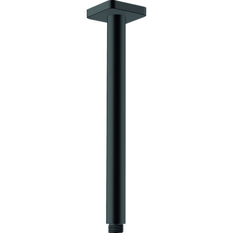 Hansgrohe Vernis Shape - Bras de douche plafond 30 cm, noir mat 26407670