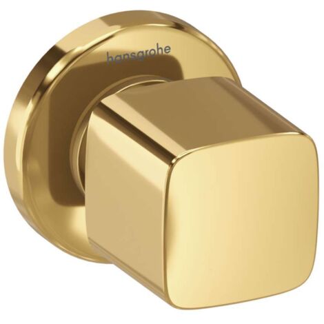 Hansgrohe Metris - Robinet d'arrêt encastré, aspect or poli 31677990