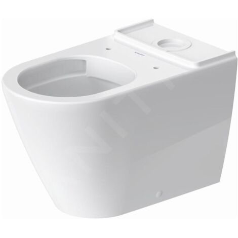 Duravit D-Neo - WC à poser, évacuation Vario, Rimless, blanc 2002090000