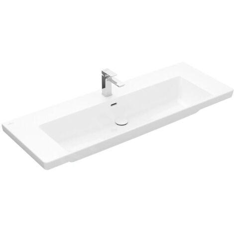 Villeroy & Boch Subway 3.0 lavabo à poser, 1 trou pour robinet, (1/4)