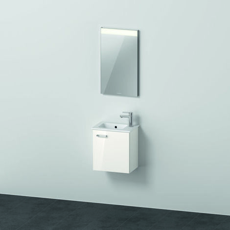 Duravit Xbase, ensemble de meubles muraux, avec miroir LED, (1/5)