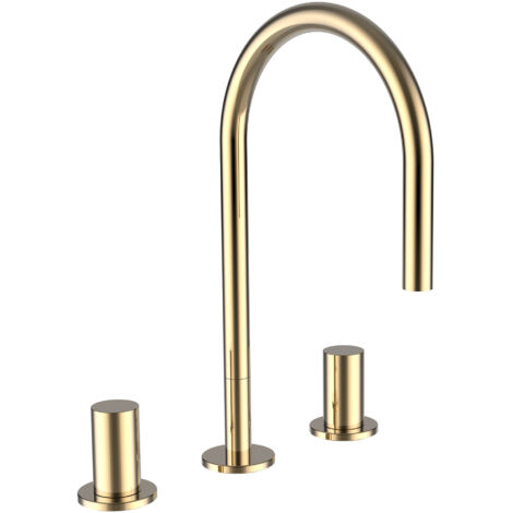 LAUFEN Kartell Mitigeur de lavabo 3 trous, bec pivotant, sans (1/5)