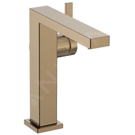 Hansgrohe Tecturis E - Mitigeur de lavabo avec vidage Push-Open, CoolStart, EcoSmart, bronze brossé 73040140 (1/5)